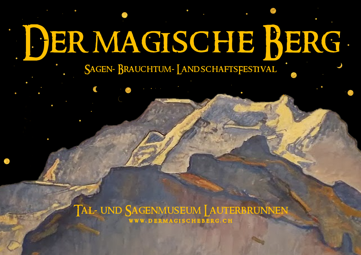 Der magische Berg Festival Sagen-Landschaftsmythologie-Bräuche
